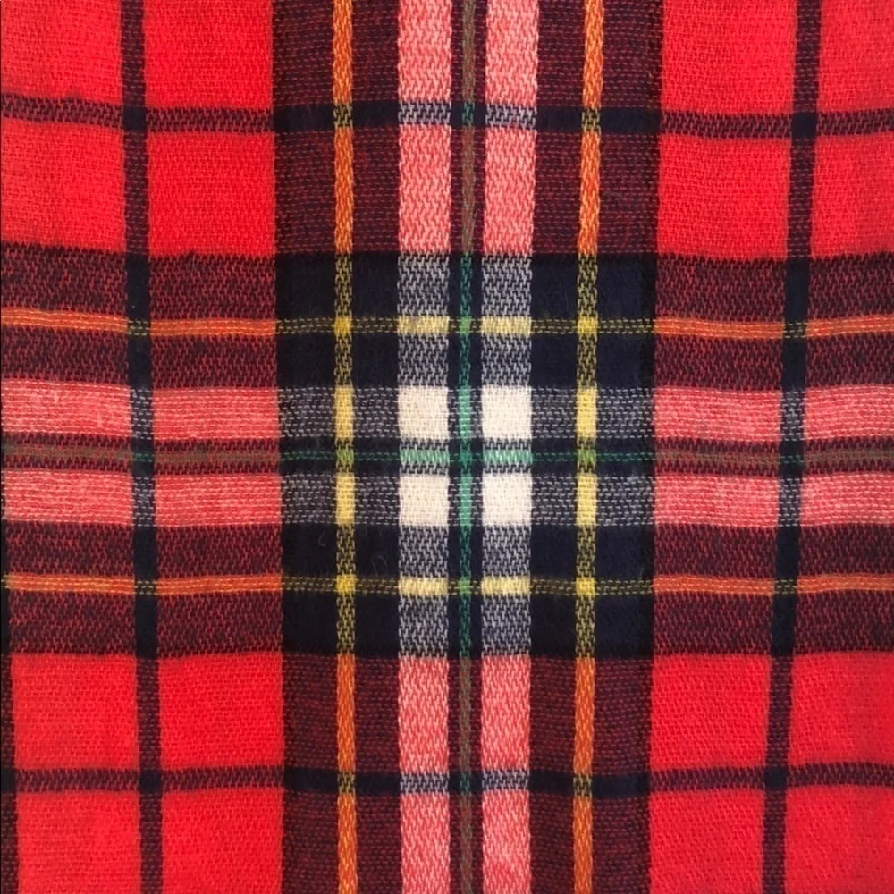 Long Rectangular Bright Blanket Scarf